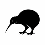 新西兰 (nz) ── 国宝几维鸟